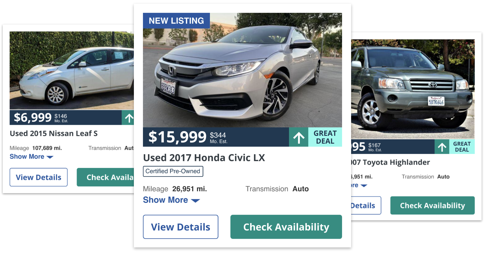 Auto - Mobile Listing Card Image